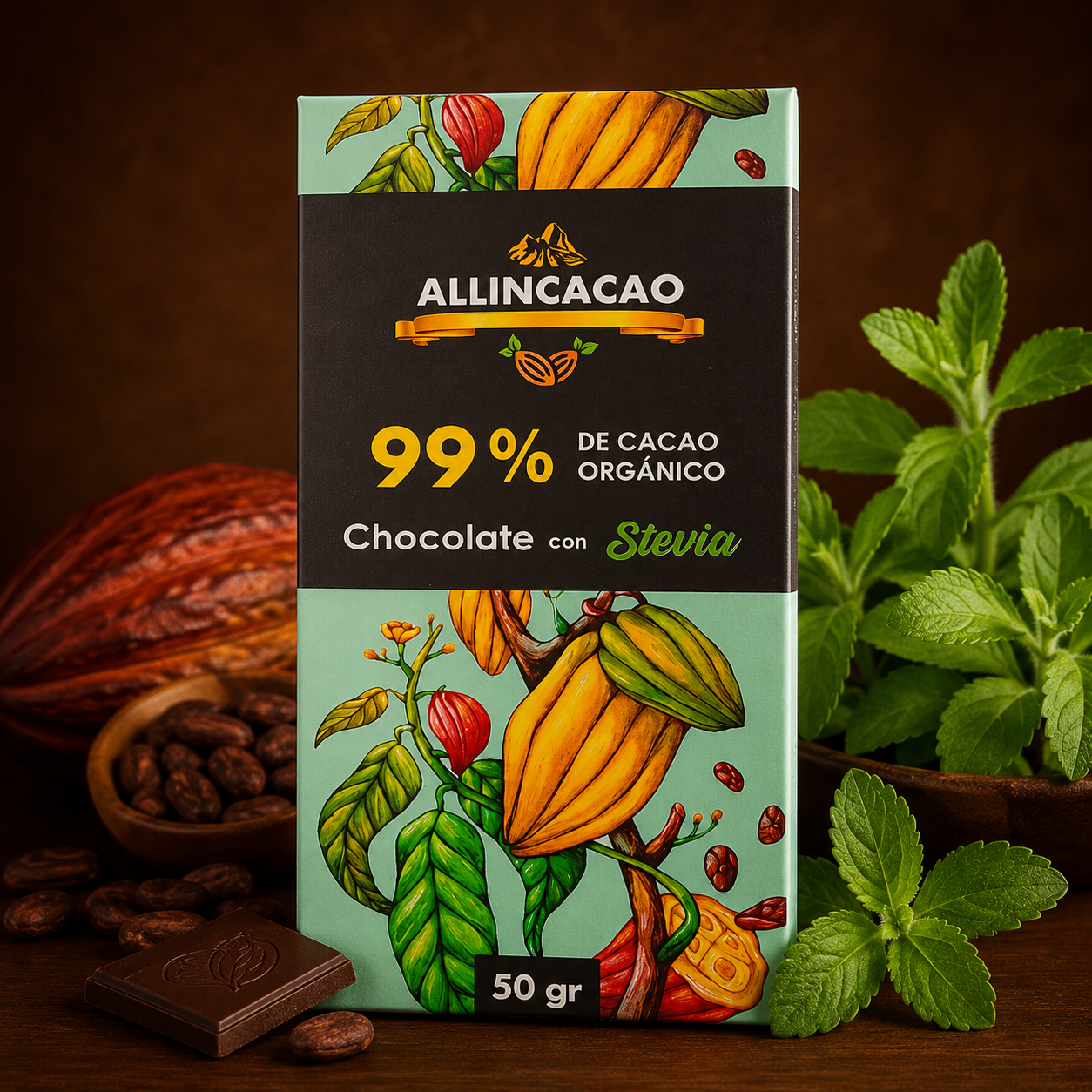Chocolate con Stevia